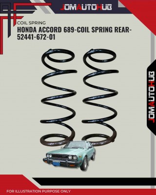Coil Spring Rear-Honda Accord 689-52441-672-01