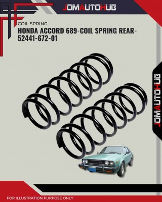 Coil Spring Rear-Honda Accord 689-52441-672-01