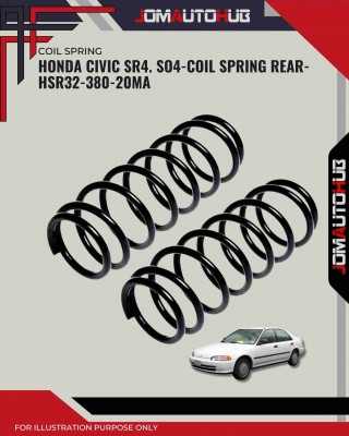 Coil Spring Rear-Honda Civic SR4. SO4-HSR32-380-20MA
