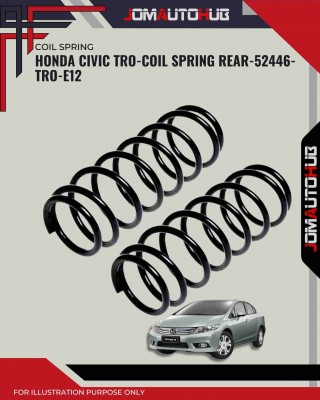Coil Spring Rear-Honda Civic TRO-52446-TRO-E12