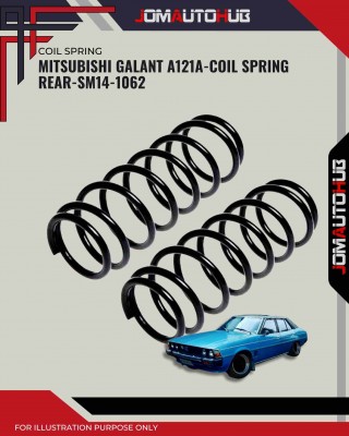 Coil Spring Rear-Mitsubishi Galant A121A-SM14-1062