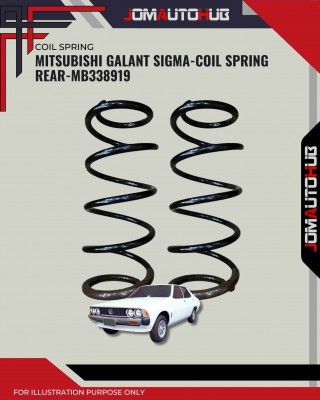 Coil Spring Rear-Mitsubishi Galant Sigma-MB338919