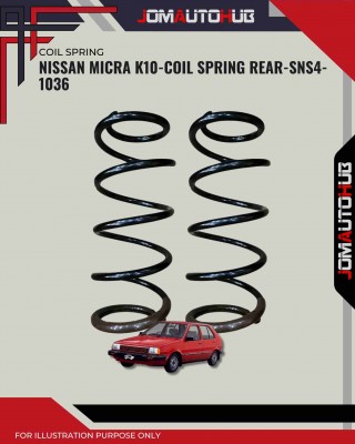 Coil Spring Rear-NissanMicra K10-SNS4-1036