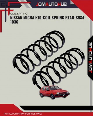 Coil Spring Rear-NissanMicra K10-SNS4-1036