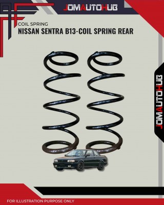 Coil Spring Rear-Nissan Sentra B13