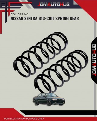 Coil Spring Rear-Nissan Sentra B13