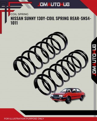Coil Spring Rear-Nissan Sunny 130Y-SNS4-1011