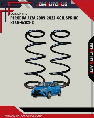 Coil Spring Rear-Perodua Alza-AZ02RC