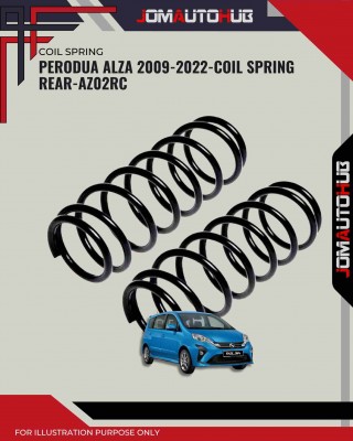 Coil Spring Rear-Perodua Alza-AZ02RC