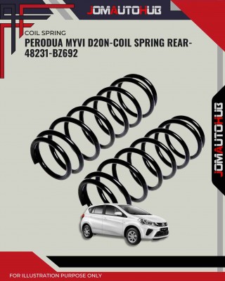 Coil Spring Rear-Perodua Myvi D20N 2019-48231-BZ692