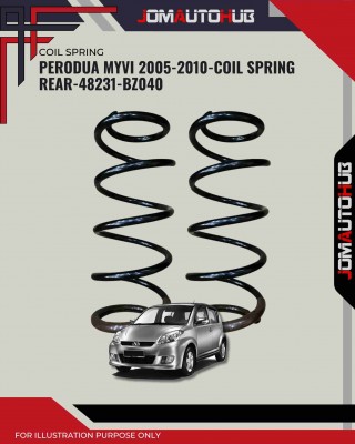 Coil Spring Rear-Perodua Myvi 2005-2010-48231-BZ040