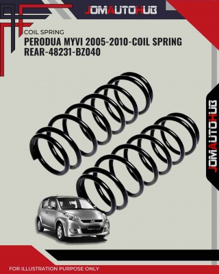 Coil Spring Rear-Perodua Myvi 2005-2010-48231-BZ040