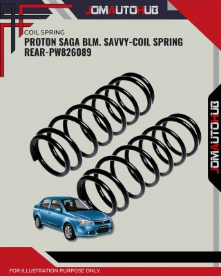 Coil Spring Rear-Proton Saga BLM. Savvy-PW826089