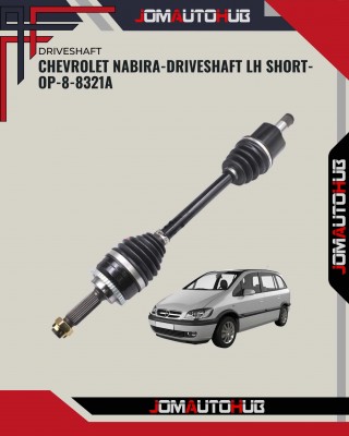 Chevrolet Nabira-Driveshaft LH Short-OP-8-8321A