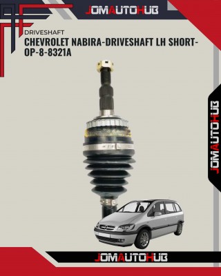Chevrolet Nabira-Driveshaft LH Short-OP-8-8321A