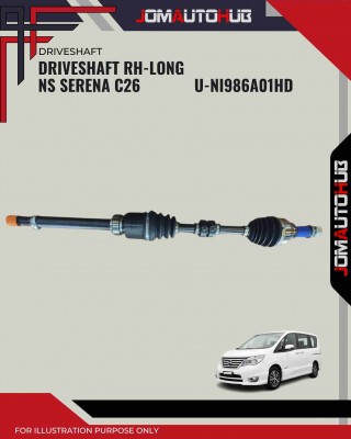 Driveshaft RH Long-Nissan Serena C26-Anshin-U-NI986A01HD