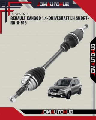 Renault Kangoo 1.4-Driveshaft LH Short-RN-8-915