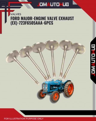 Exhaust Valve (EX)-Ford Major-723F6505AAA