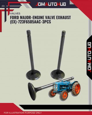 Exhaust Valve (EX)-Ford Major-723F6505AAC
