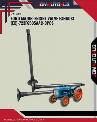 Exhaust Valve (EX)-Ford Major-723F6505AAC