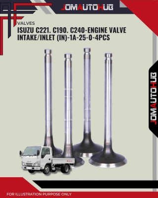 Engine Valve Intake/Inlet (IN) Set-Isuzu C221. C190. C240-1A-25-0