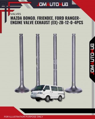 Exhaust Valve (EX)-Mazda Bongo. Friendee. Ford Ranger-ZB-12-0