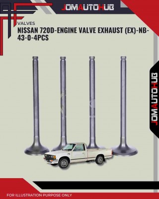 Exhaust Valve (EX)-Nissan 720D-NB-43-0
