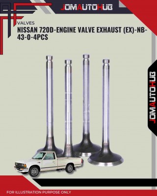 Exhaust Valve (EX)-Nissan 720D-NB-43-0