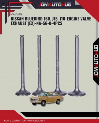 Exhaust Valve (EX)-Nissan Bluebird 160. J15. J16-NA-56-0