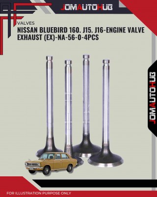 Exhaust Valve (EX)-Nissan Bluebird 160. J15. J16-NA-56-0