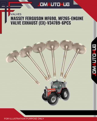 Exhaust Valve (EX) Set-Massey Ferguson Perkins-V34789