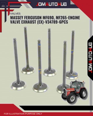 Exhaust Valve (EX) Set-Massey Ferguson Perkins-V34789