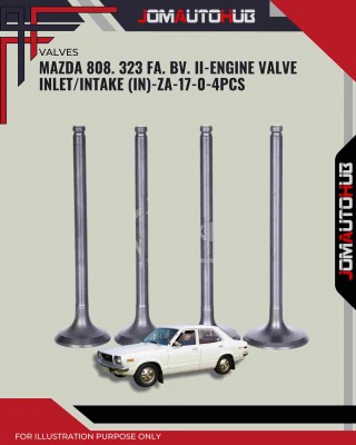 Intake Valve (IN) Set-Mazda 808. 323 FA. BV. II-ZA-17-0