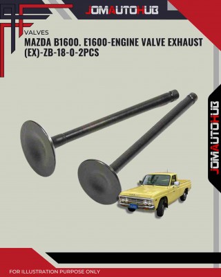 Exhaust Valve (EX)-Mazda B1600. E1600-ZB-18-0