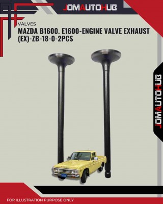 Exhaust Valve (EX)-Mazda B1600. E1600-ZB-18-0