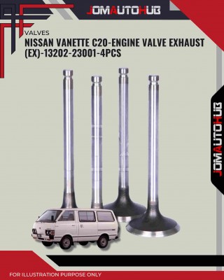 Exhaust Valve (EX) Set-Nissan Vanette C20-Skyline-Datsun 240Z-510-13202-23001