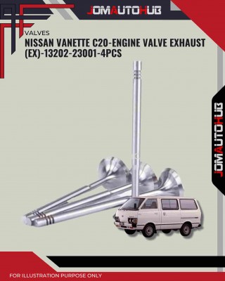 Exhaust Valve (EX) Set-Nissan Vanette C20-Skyline-Datsun 240Z-510-13202-23001