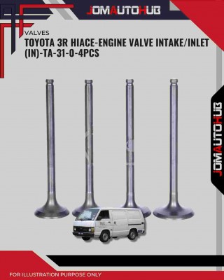 Intake Valve (IN)-Toyota 3R. Hiace-TA-31-0
