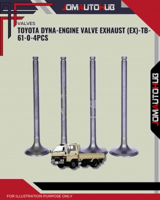 Exhaust Valve (EX)-Toyota Dyna-TB-61-0