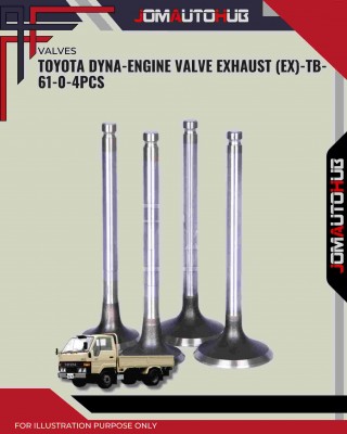 Exhaust Valve (EX)-Toyota Dyna-TB-61-0