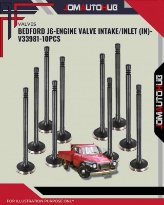 Intake Valve (IN)-Bedford J6-V33981