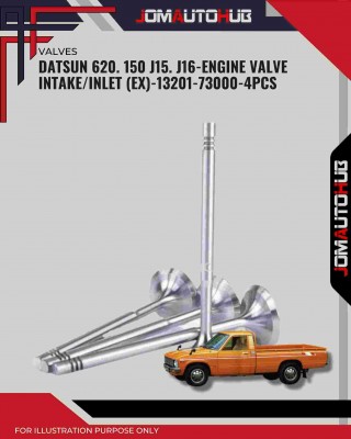 Intake Valve (IN)-Datsun 620. 150. J15. J16-13201-73000