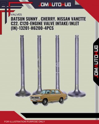 Exhaust Valve (EX)-Datsun Sunny. Cherry. Nissan Vanette C22. C120-Exhaust Valve-13201-H6200
