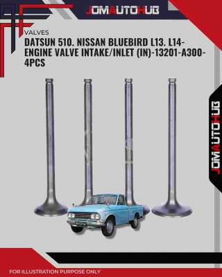 Intake Valve (IN)-Nissan Bluebird L13. L14-13201-A300