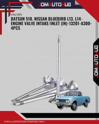 Intake Valve (IN)-Nissan Bluebird L13. L14-13201-A300