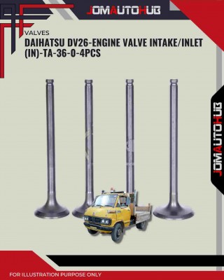 Intake Valve (IN) Set-Daihatsu DV26-TA-36-0