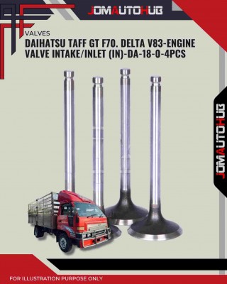Intake Valve (IN) Set-Daihatsu Taff Gt F70. Delta V83-DA-18-0