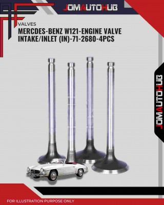 Intake Valve (IN) Set-Mercedes-Benz W121-200D-190DC-71-2680