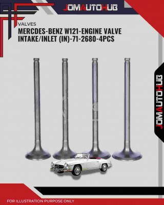 Intake Valve (IN) Set-Mercedes-Benz W121-200D-190DC-71-2680