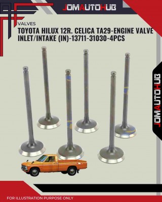 Intake Valve (IN) Set-Toyota TA29 12R Engine-13711-31030
